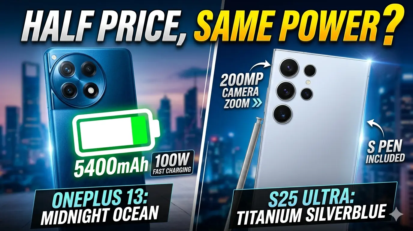 OnePlus 13 vs S25 Ultra